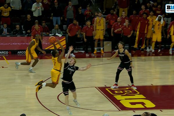 USC's Jordan Marsh buries buzzer beater in triple OT to stun Troy