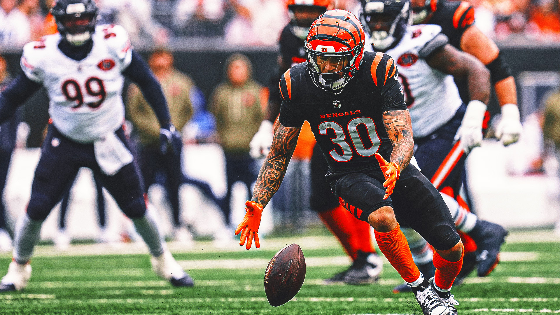 Bengals RB Chase Brown Calls Out Defense After Loss to Bears: ‘What the F—‘