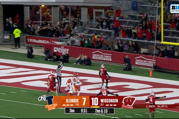 Wisconsin's Darrion Dupree rushes for 84-yard TD to extend lead over Illinois