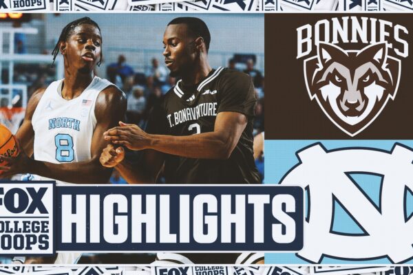 St. Bonaventure Bonnies vs. No. 16 North Carolina Tar Heels Highlights | FOX College Hoops