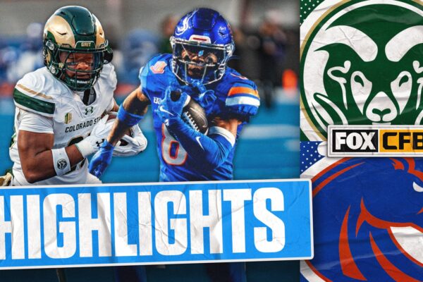 Colorado State Rams vs. Boise State Broncos Highlights | FOX College Football