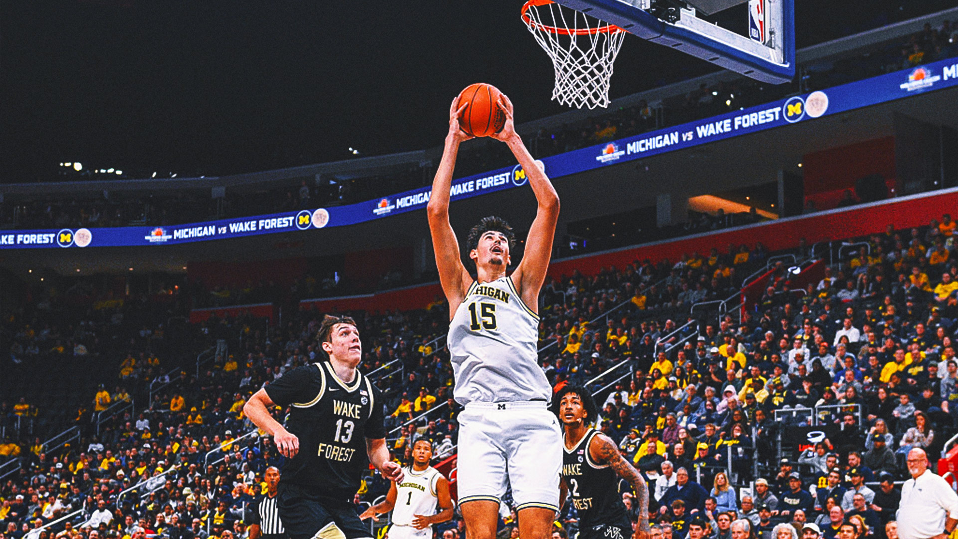 Led by 4 Transfers, No. 6 Michigan Holds Off A Feisty Wake Forest Team In OT