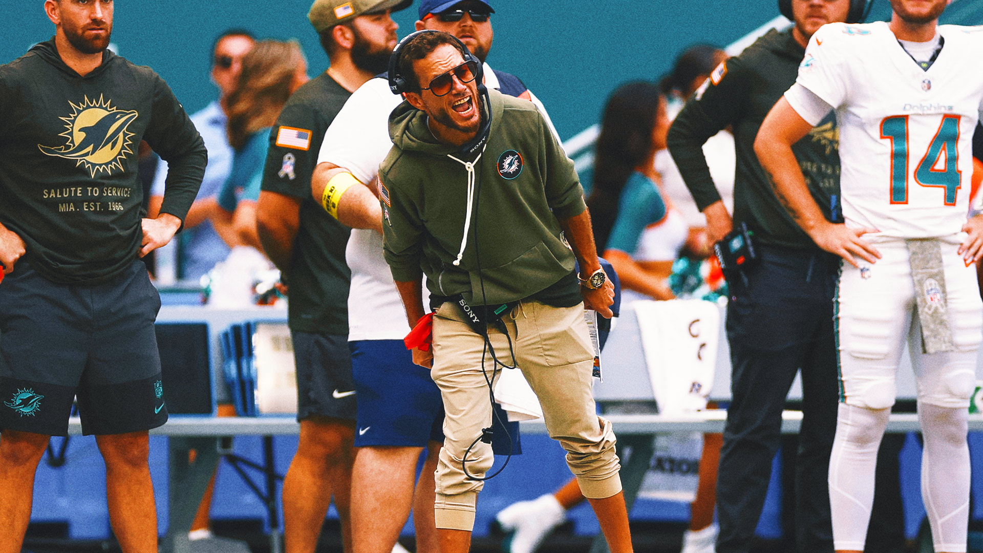 Best of Locker Room Speeches: Dolphins Party Hard, Bears’ Ben Johnson Speechless