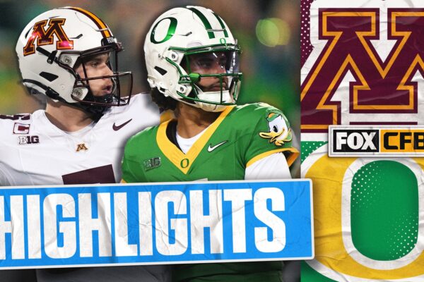Minnesota Golden Gophers vs. No. 8 Oregon Ducks Highlights | FOX College Football