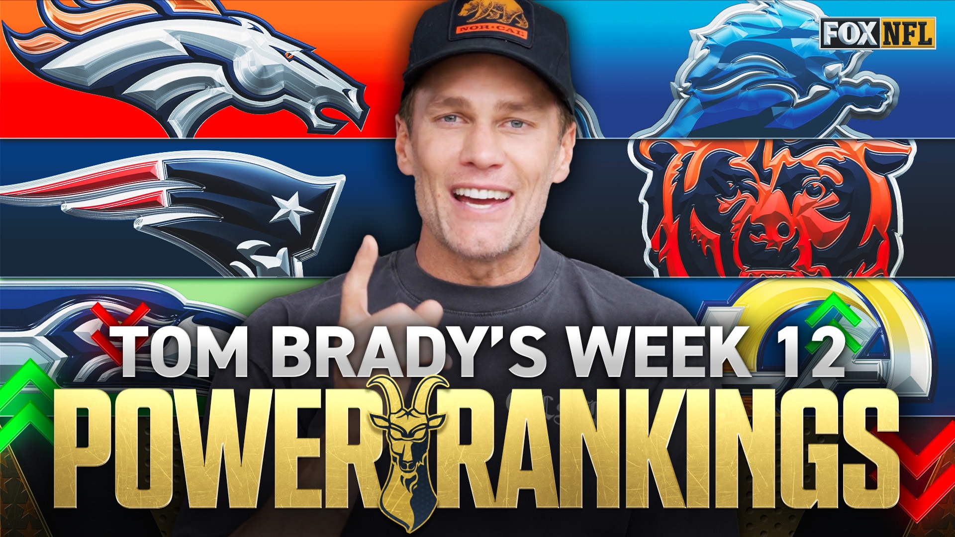 Tom Brady's Week 12 Power Rankings 🚨