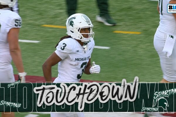 Alessio Milivojevic's 71-yard TD to Rodney Bullard Jr. trims Michigan State's deficit against Minnesota