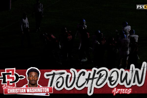 SDSU’s Christian Washington rushes for eight-yard TD, sealing win over SJSU