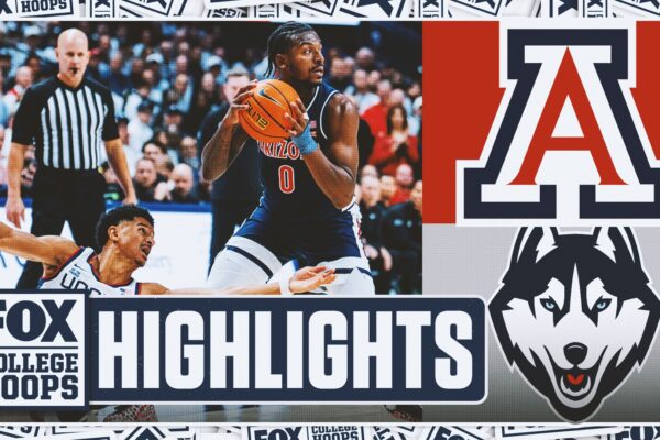 No. 4 Arizona Wildcats vs. No. 3 UConn Huskies Highlights | FOX College Hoops