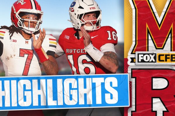Maryland Terrapins vs. Rutgers Scarlet Knights Highlights | FOX College Football