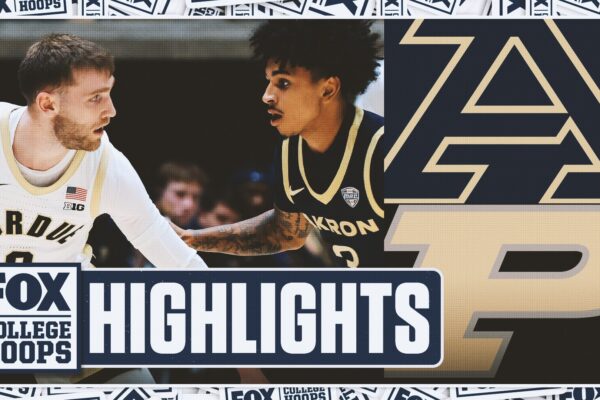 Akron Zips vs. No. 2 Purdue Boilermakers Highlights | FOX College Hoops