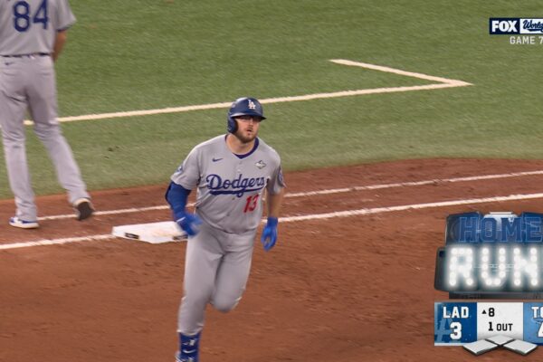 Max Muncy CRUSHES Solo Home Run to Trim Dodgers' Deficit Against Blue Jays