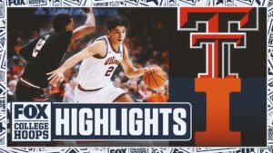 No. 11 Texas Tech Red Raiders vs. No. 14 Illinois Fighting Illini Highlights | FOX College Hoops