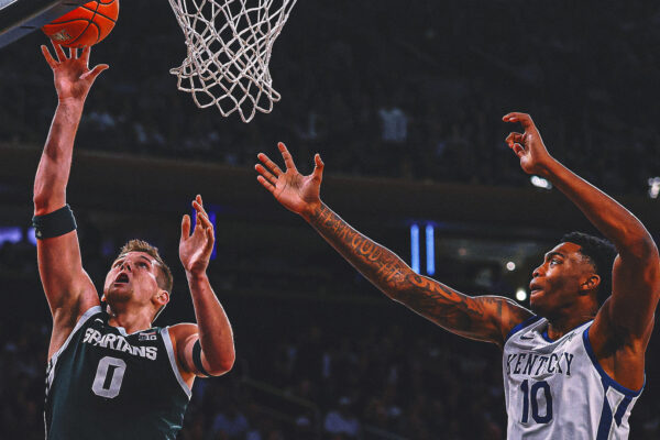 No. 17 Michigan State Downs No. 12 Kentucky in Early-Season Clash of Contenders