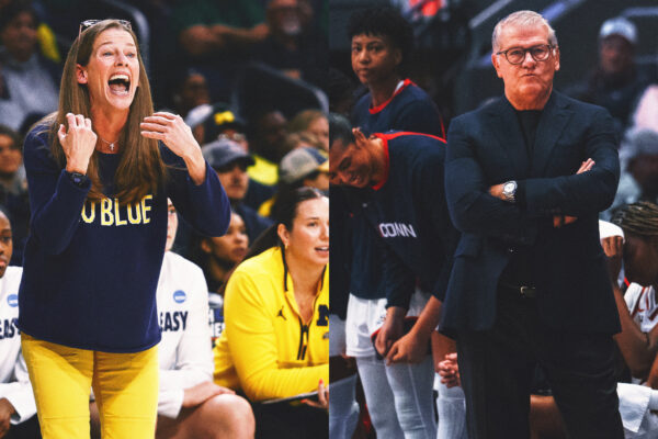 Michigan’s Barnes Arico, UConn’s Auriemma Facing Off For 1st Time in 13 Years