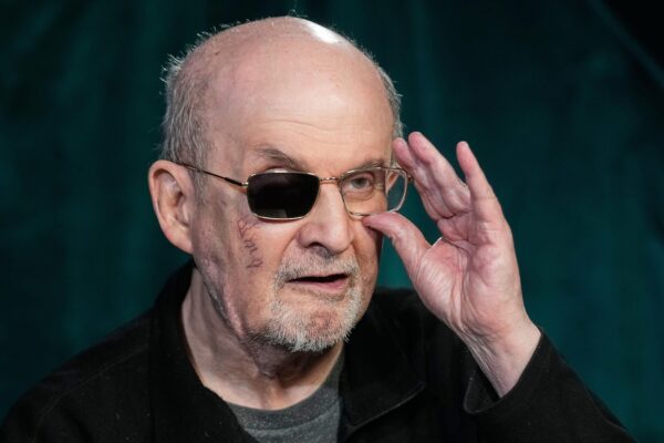 Salman Rushdie is being honored with a Dayton peace prize lifetime achievement award