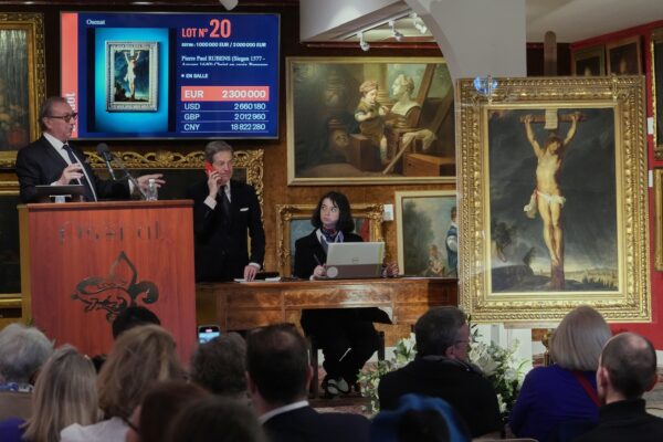 Long-lost Rubens painting depicting crucifixion sells for .7M