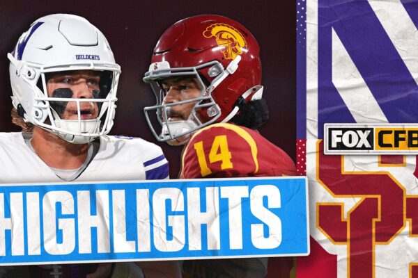 Northwestern Wildcats vs. No. 19 USC Trojans Highlights | FOX College Football
