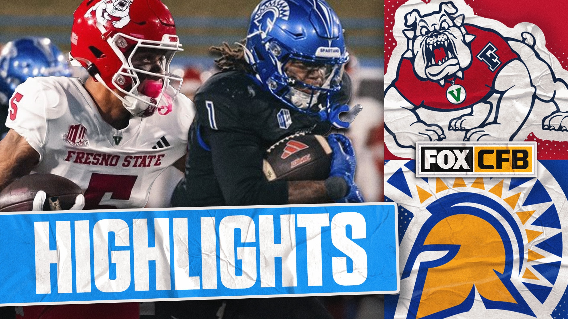 Fresno State Bulldogs vs. San José State Spartans Highlights | FOX College Football