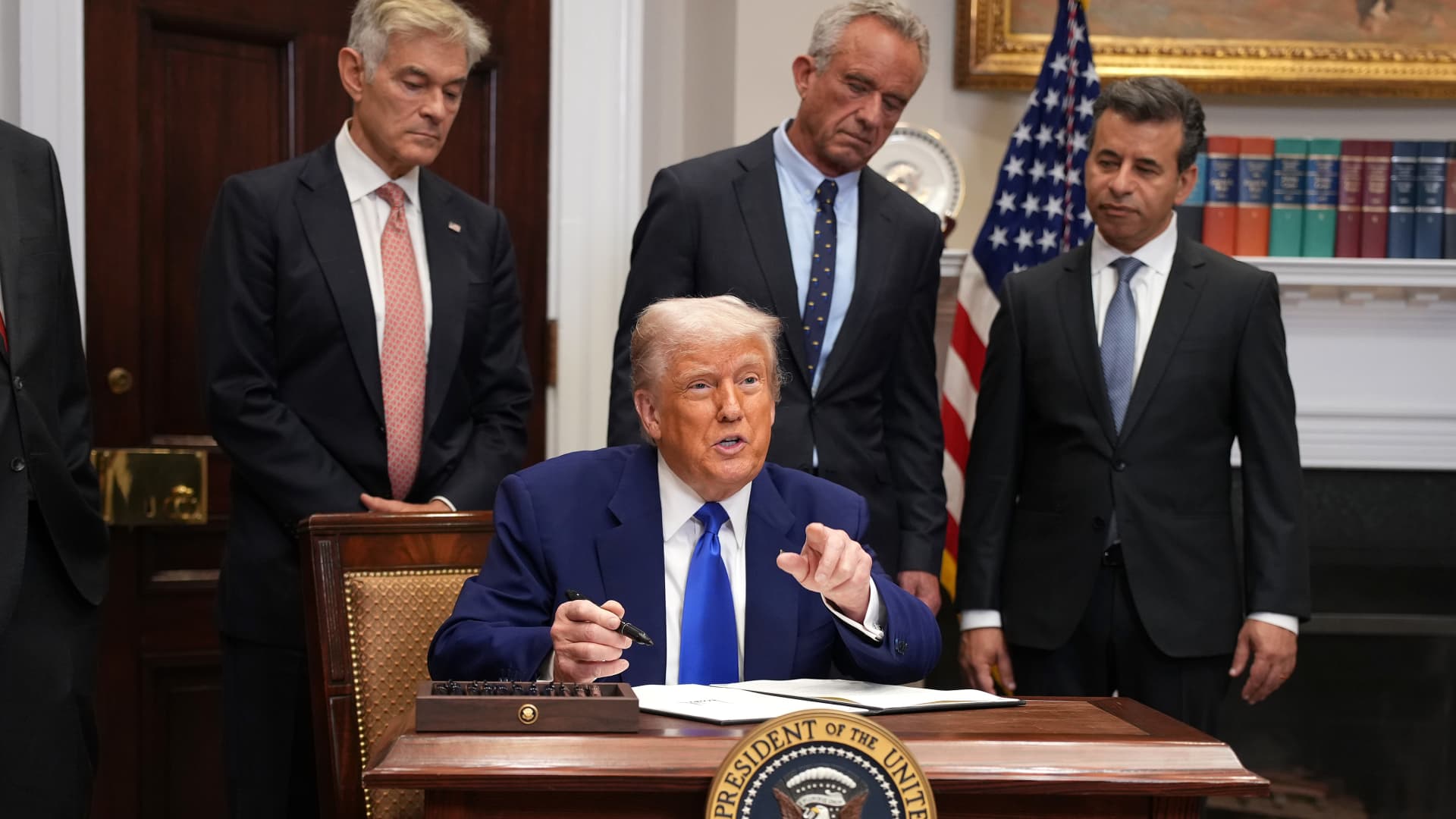 Nine pharma companies ink deals with Trump to lower drug prices