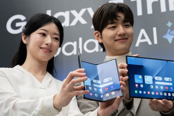 Samsung launches its first multi-folding phone as competition from Chinese brands intensifies