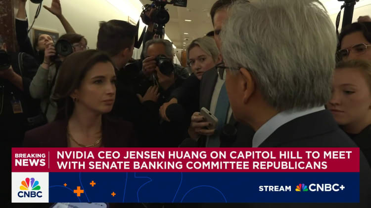 Nvidia’s Jensen Huang talks chip controls with Trump, hits regulation