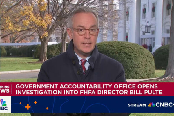 Congressional watchdog probes Trump FHFA chief Bill Pulte