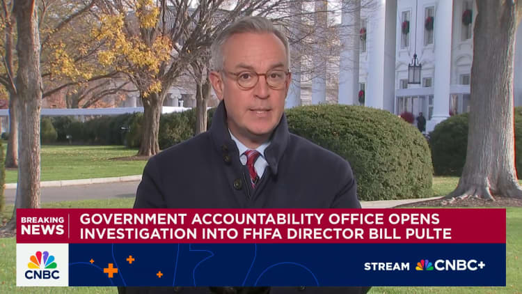 Congressional watchdog probes Trump FHFA chief Bill Pulte