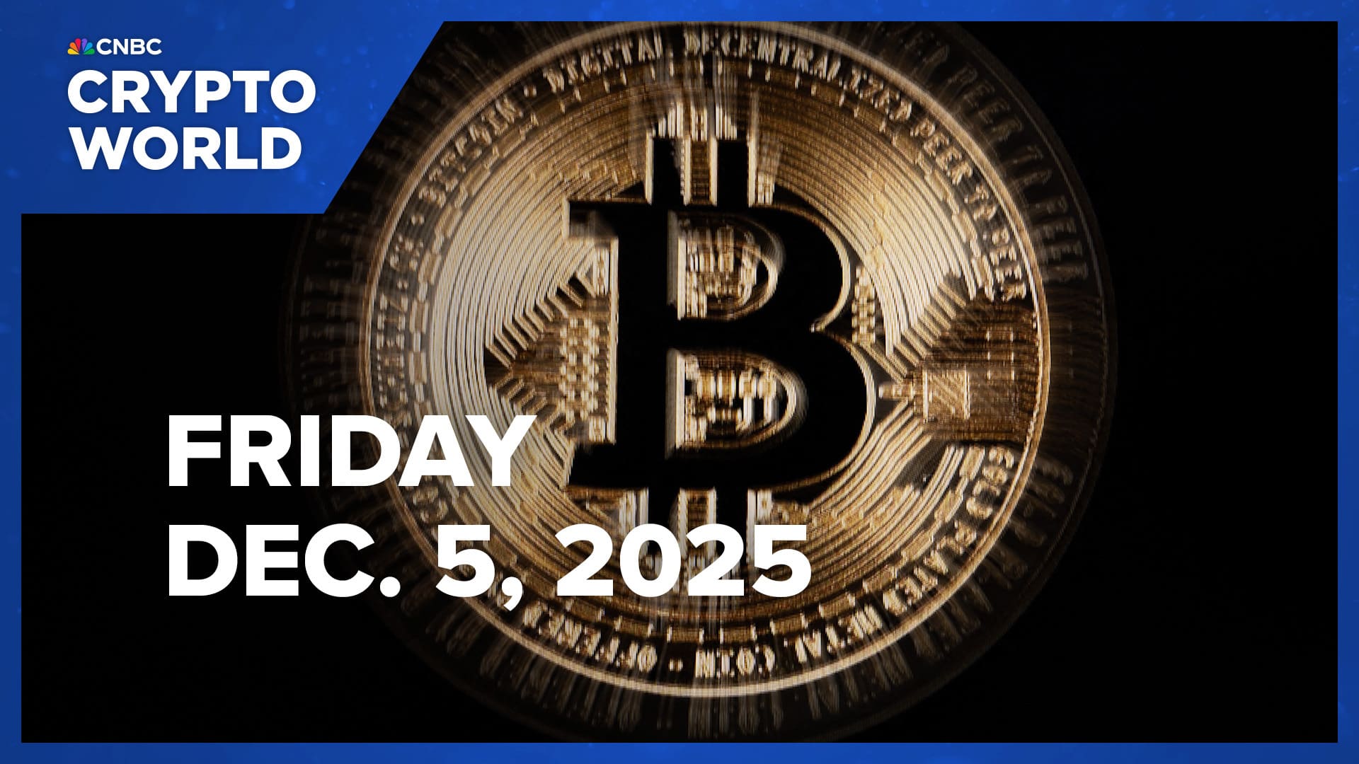 Bitcoin turns negative for the week as it fails to hold above ,000: CNBC Crypto World