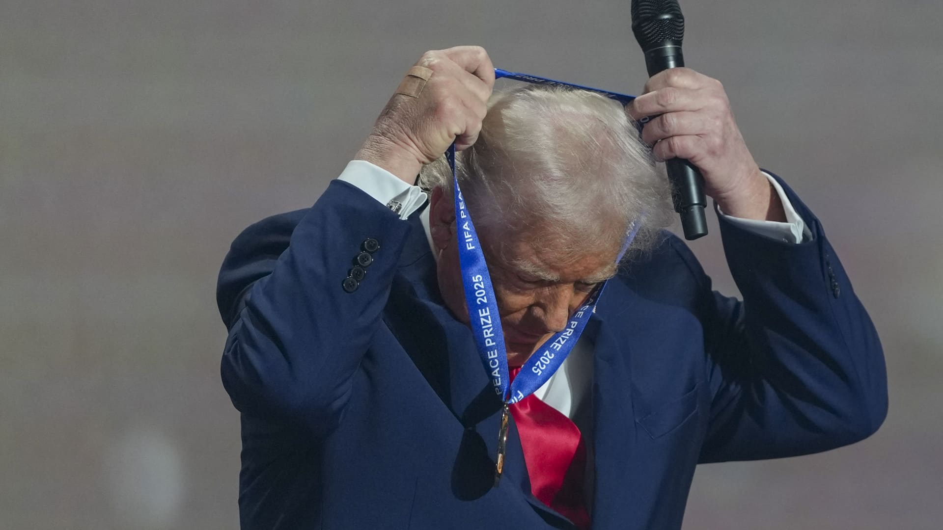 At the 2026 World Cup draw, the winner is … Donald Trump