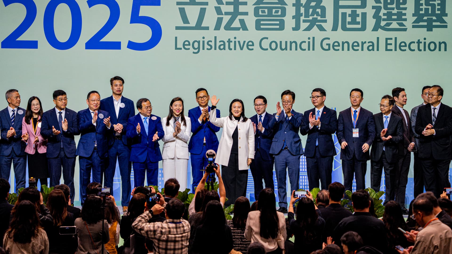 Hong Kong election turnout near record low amid anger over deadly fire