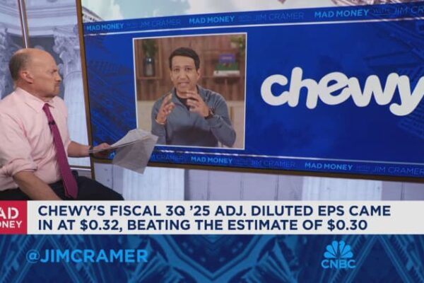 Chewy CEO talks strategy for ’emotive’ pet category after earnings beat