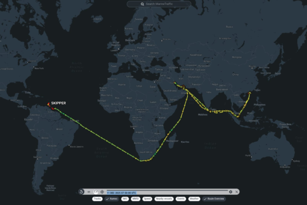 Seized oil tanker Skipper hid location, visited Iran, Venezuela