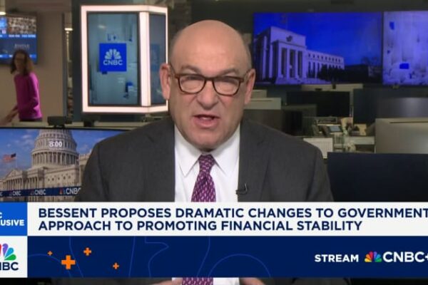 Bessent to propose major overhaul of regulatory body created from financial crisis