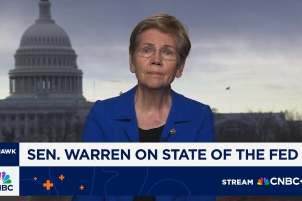 Trump ‘sells out’ U.S. national security with Nvidia chip sales to China, Sen. Warren says