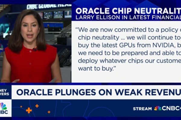 AI-led tech slide extends as Oracle, Nvidia, down in premarket trading