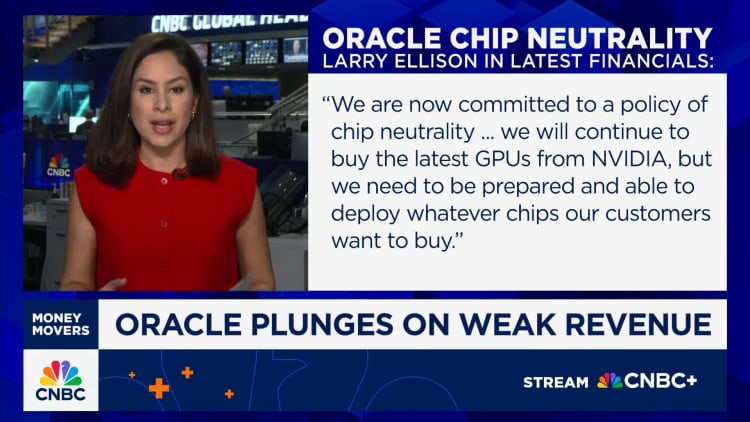 AI-led tech slide extends as Oracle, Nvidia, down in premarket trading