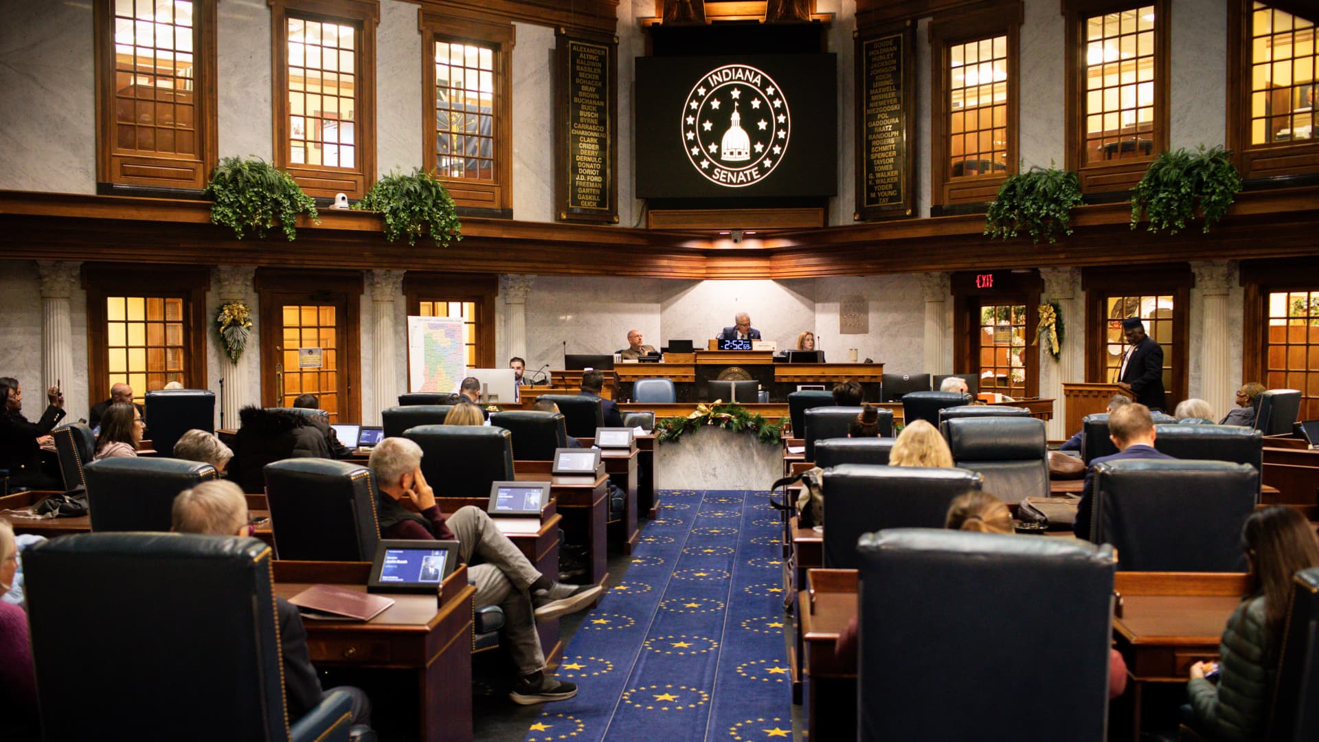 Indiana Senate rejects redistricting bill that Trump demanded