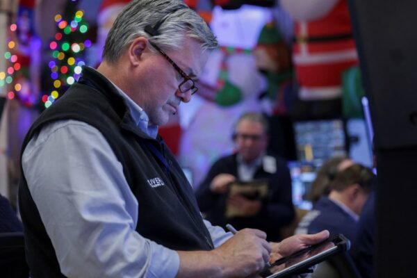 U.S. stocks hit records despite AI-led tech slide