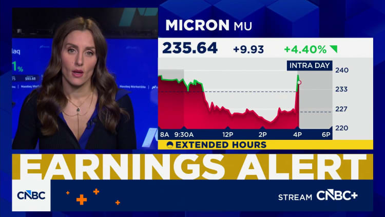 Micron stock pops on earnings blowout as AI memory demand soars