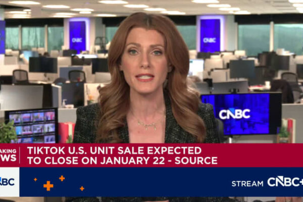 TikTok signs agreement to create new U.S. joint venture, memo says