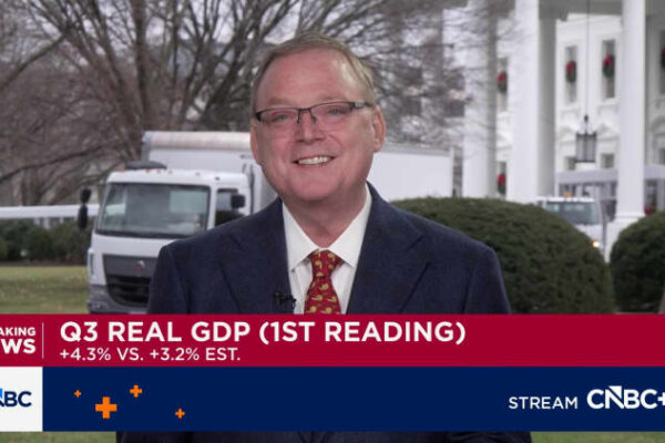 Fed chair candidate Hassett says U.S behind the curve on lowering rates