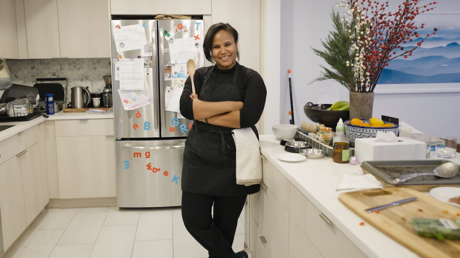 33-year-old left the restaurant business to become a private chef