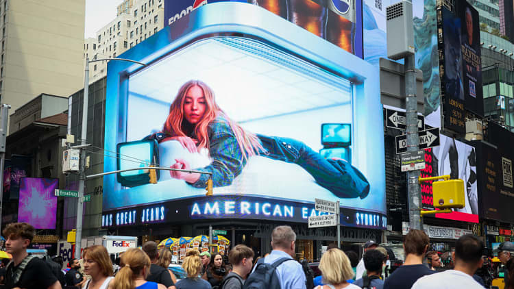 American Eagle, Gap and Levi Beyonce Sydney Sweeney denim ad returns