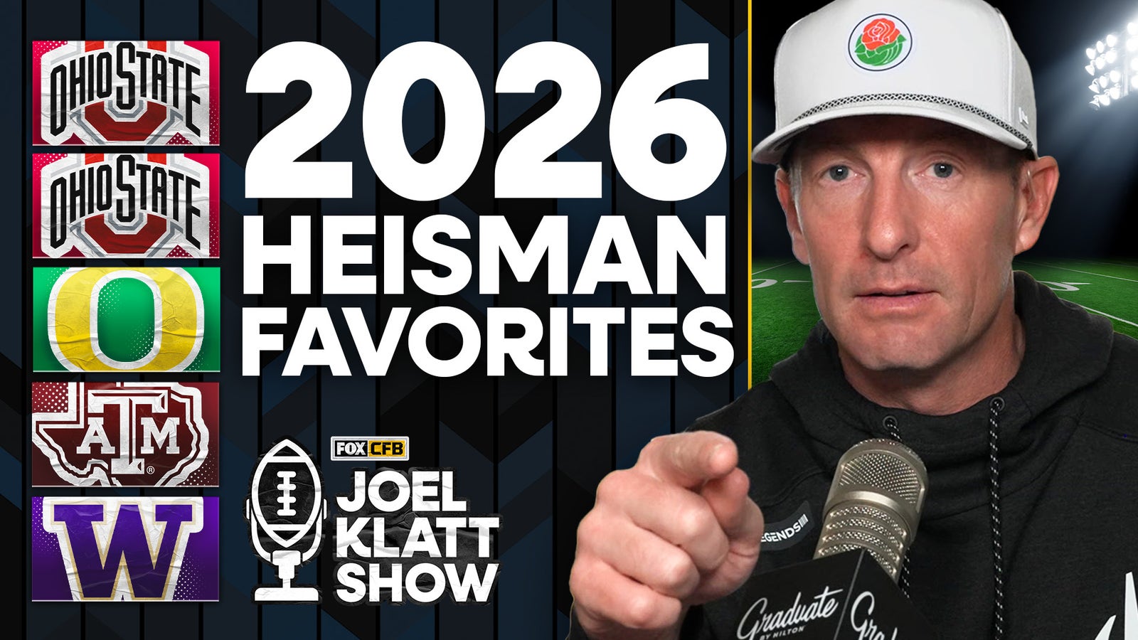 Heisman Rankings: Joel Klatt’s Top 5 Candidates for 2026