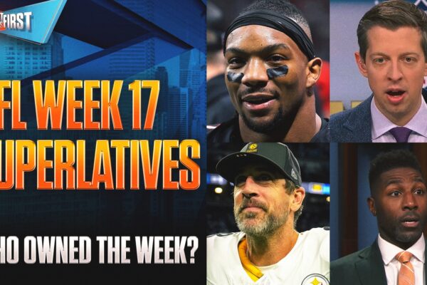 Week 17 NFL Superlatives Revealed — Is Bijan the Clear Most Dominant? 😳🔥 | First Things First