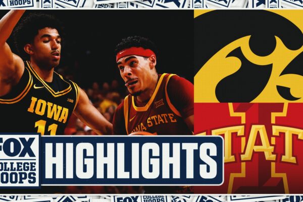 Iowa Hawkeyes vs. No. 4 Iowa State Cyclones Highlights | FOX College Hoops
