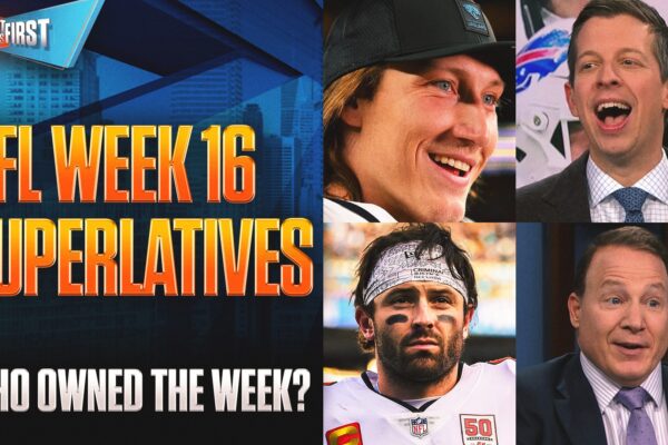 NFL Superlatives Revealed — Who REALLY Owned Week 16? 🏆 | First Things First