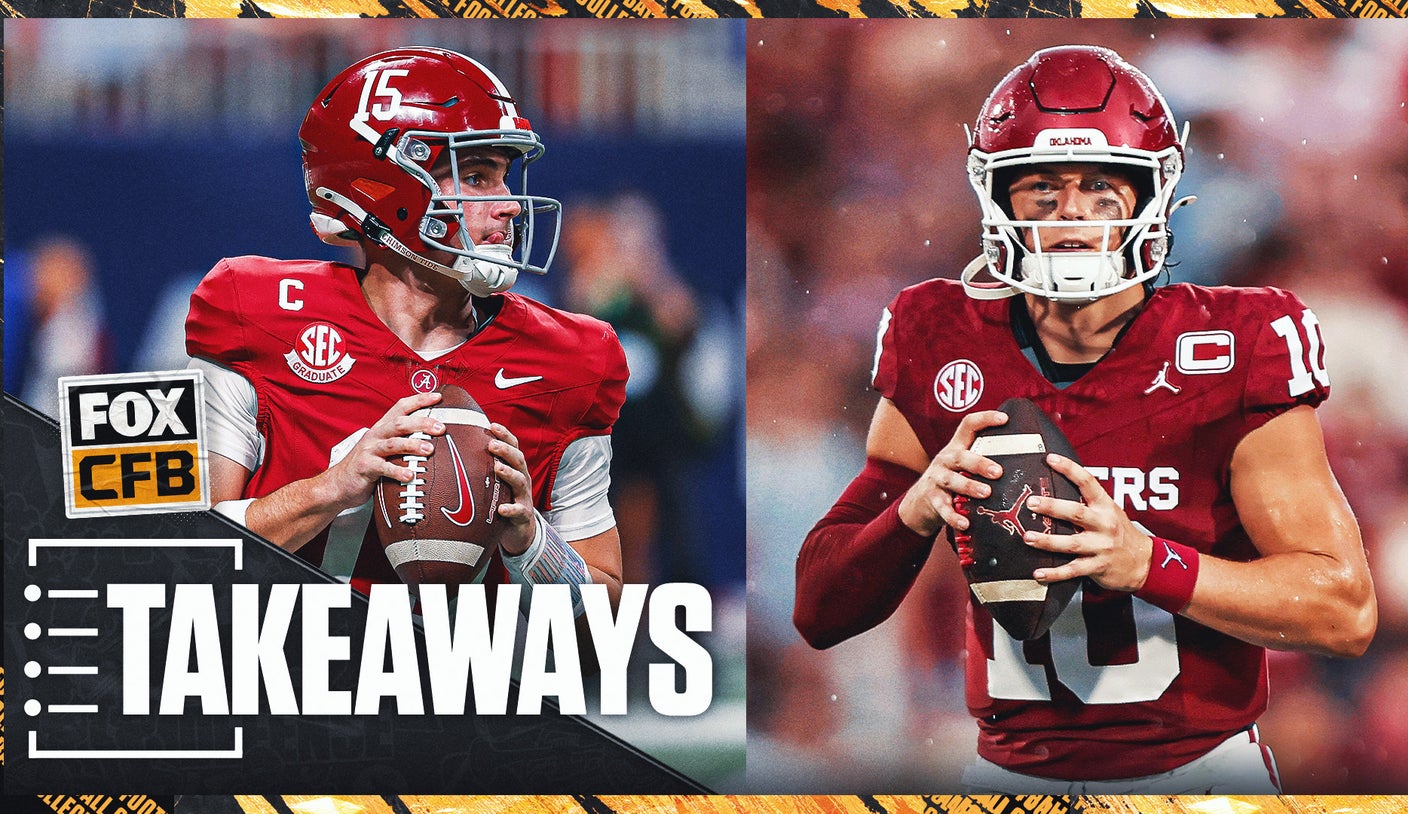 4 Takeaways From Alabama’s Comeback, Oklahoma’s Collapse in CFP First-Round Game