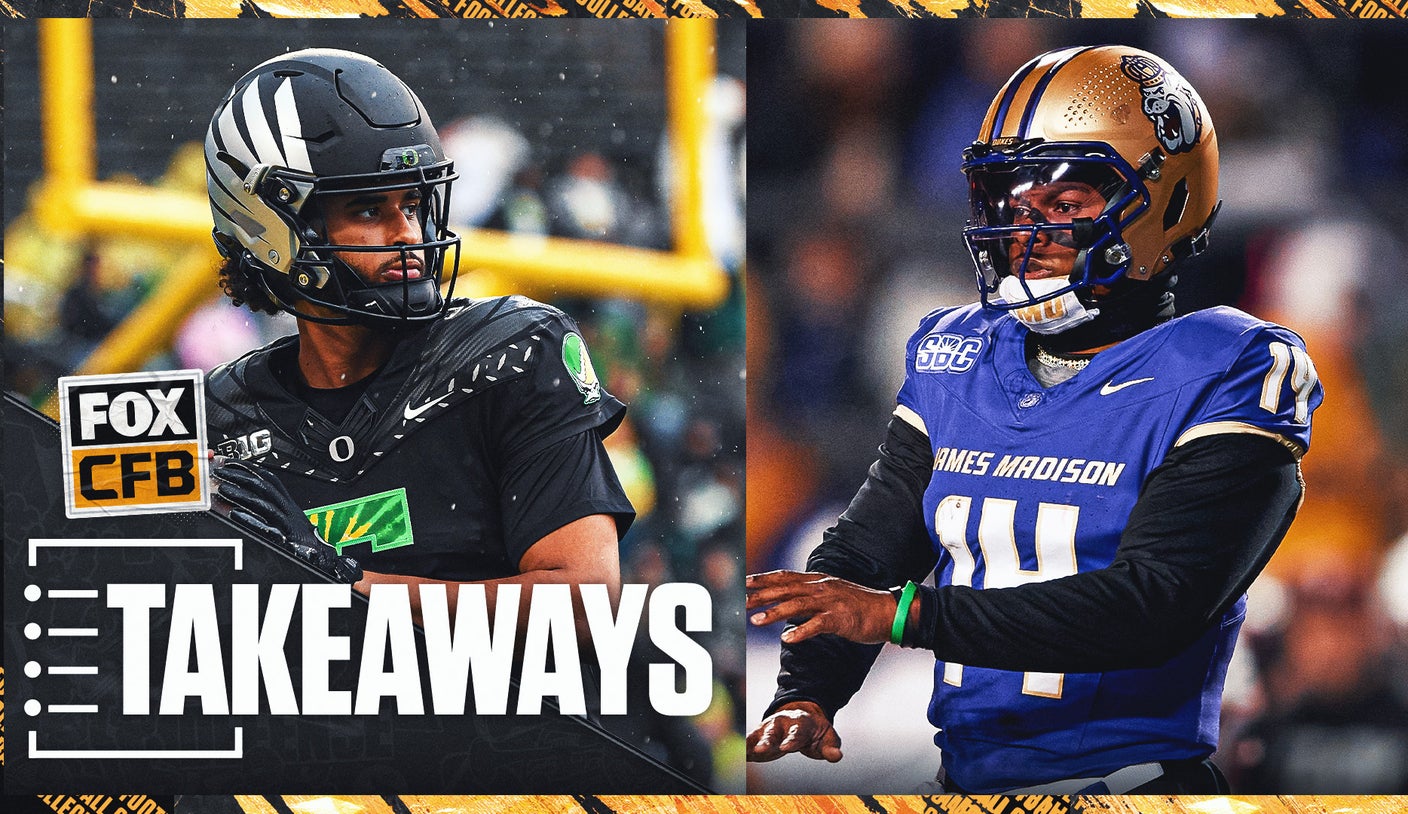 4 Takeaways from Oregon’s Blowout of James Madison in CFP First Round