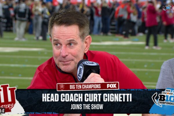 Curt Cignetti on Indiana WINNING Big Ten Championship: ‘It Was A Gutty Win’ | FOX College Football